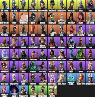 🎨 76 скінів | 🌟 Fortnite акаунт