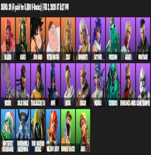 🎨 26 skins | 🌟 Fortnite account