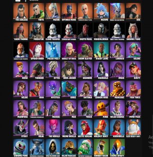 🎨 63 скінів | 🌟 Fortnite акаунт