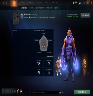 🏅 MMR 1300 | 🕒 130 hours | 🛡 10800