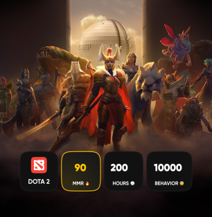 🏅 MMR 90 | 🕒 200 hours | 🛡 10000