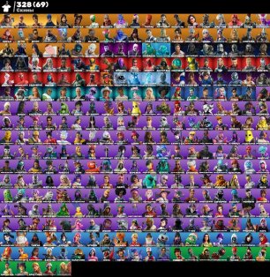 🎨 328 skins | 🌟 Fortnite account