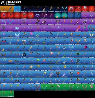 🎨 179 skins | 🌟 Fortnite account