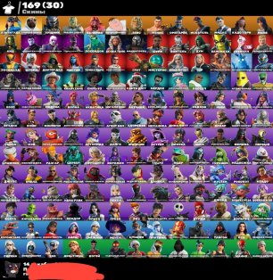 🎨 169 скінів | 🌟 Fortnite акаунт