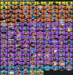 🎨 166 skins | 🌟 Fortnite account