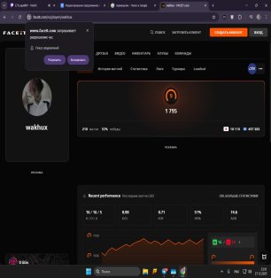 🔥 CS Премьер 13,000 | 🎯 Faceit LVL 5 | 🕒 220 матчей — Готов к рейтингам