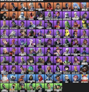 🎨 99 скінів | 🌟 Fortnite акаунт