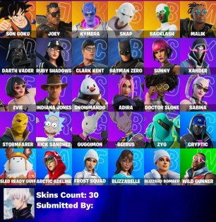 🎨 30 skins | 🌟 Fortnite account