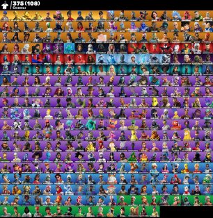 🎨 375 skins | 🌟 Fortnite account