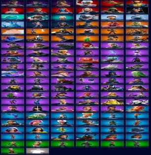 🎨 128 skins | 🌟 Fortnite account