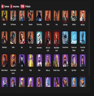 🎨 40 скінів | 🌟 Fortnite акаунт