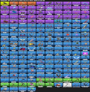 🎨 186 skins | 🌟 Fortnite account