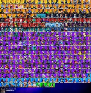 🎨 372 skins | 🌟 Fortnite account