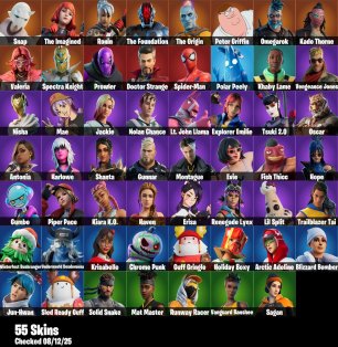 🎨 55 skins | 🌟 Fortnite account
