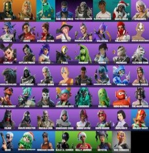 🎨 60 скінів | 🌟 Fortnite акаунт