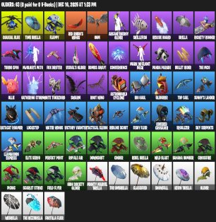 🎨 64 скінів | 🌟 Fortnite акаунт