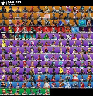 🎨 244 скінів | 🌟 Fortnite акаунт