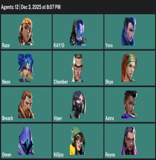 🎯 Valorant account | Bronze 1 | EU | 12 agents