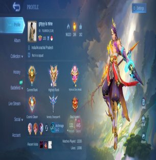 🎮 Mobile Legends аккаунт | Мифический Бессмертный | 131 героев | 445 обликов