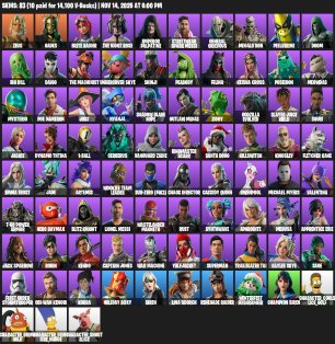 🎨 85 скінів | 🌟 Fortnite акаунт