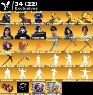 🎨 230 skins | 🌟 Fortnite account