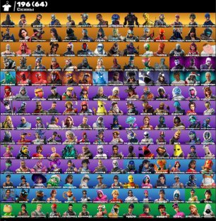 🎨 196 skins | 🌟 Fortnite account
