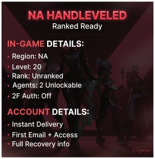 🎯 Valorant account | Unranked | NA | 2 agents