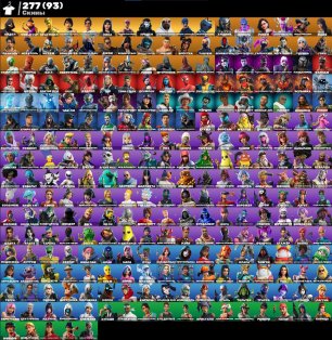 🎨 277 skins | 🌟 Fortnite account