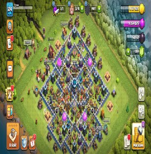 🏰 Clash of Clans акаунт | ТХ 13 ратуша | 124 рівень