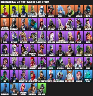 🎨 65 skins | 🌟 Fortnite account