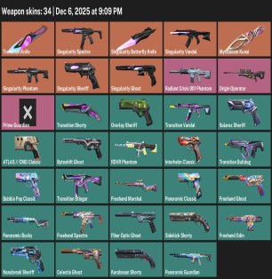 🎯 Valorant account | Rank: Locked | EU | 20 agents