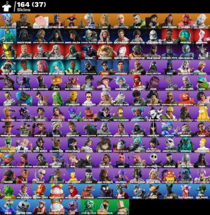 🎨 164 skins | 🌟 Fortnite account