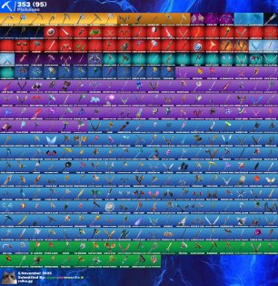 Stacked account with 502 skins | Leviathan | Midas