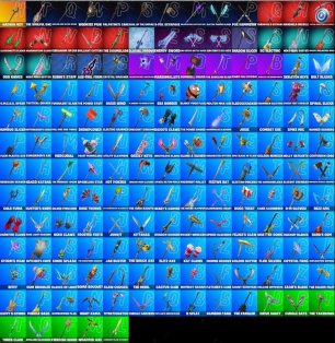 🎨 100 skins | 🌟 Fortnite account