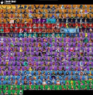 🎨 365 skins | 🌟 Fortnite account