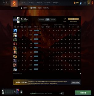 🏅 MMR 4579 | 🕒 1000 годин | 🛡 9378