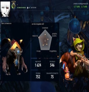 🏅 MMR 400 | 🕒 1620 годин | 🛡 7700