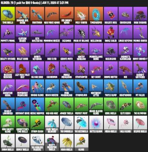 🎨 37 скінів | 🌟 Fortnite акаунт