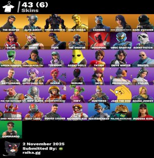 🎨 46 скінів | 🌟 Fortnite акаунт