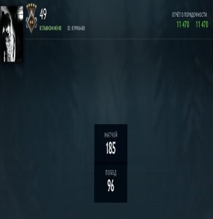 🏅 MMR 1274 | 🕒 182 hours | 🛡 11470