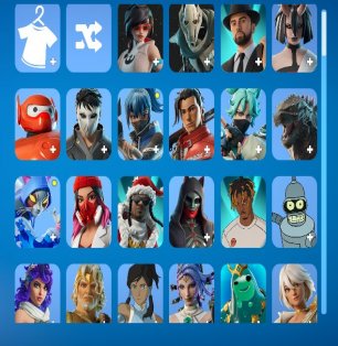 🎨 204 скінів | 🌟 Fortnite акаунт