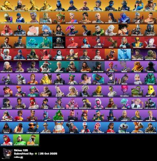 🎨 135 skins | 🌟 Fortnite account