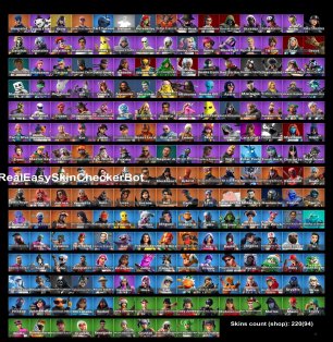 🎨 200 скінів | 🌟 Fortnite акаунт