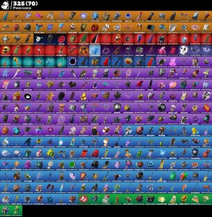 🎨 258 skins | 🌟 Fortnite account