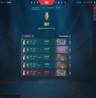 🎯 Valorant account | Gold 2 | TR | 7 agents