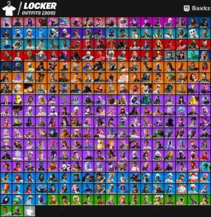 🎨 309 skins | 🌟 Fortnite account