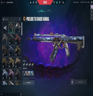 ● 30 skins | 1 Knife | Karambit Prime//2.0 ― Vandal Harbinger of Chaos ― Sheriff New Frontier