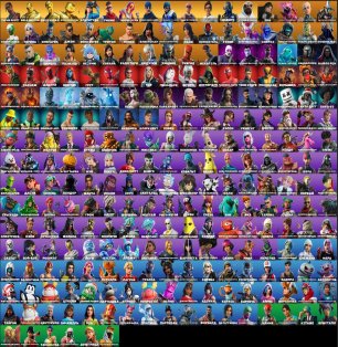 🎨 261 skins | 🌟 Fortnite account