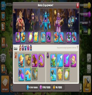 🏰 Clash of Clans account | Town Hall 17 | Level 45