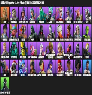 🎨 41 скін | 🌟 Fortnite акаунт